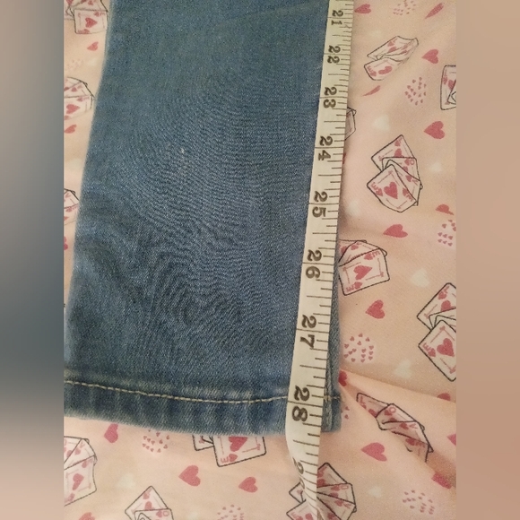 Arizona Women's Distressed Skinny Light Blue Jeans Size 5 Pre-owned - Picture 9 of 12